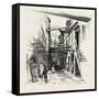 Quebec, Sous Le Cap, Canada, Nineteenth Century-null-Framed Stretched Canvas