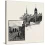 Quebec, St. John's Gate (Left); Kent Gate (Right), Canada, Nineteenth Century-null-Stretched Canvas