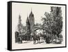 Quebec, St. Louis Gate, Canada, Nineteenth Century-null-Framed Stretched Canvas
