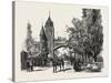 Quebec, St. Louis Gate, Canada, Nineteenth Century-null-Stretched Canvas