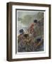 Quebec: The British Troops Scale the Heights of Abraham-Henry Sandham-Framed Art Print