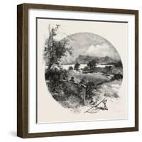 Quebec, View from the Old Manor House at Beauport, Canada, Nineteenth Century-null-Framed Giclee Print