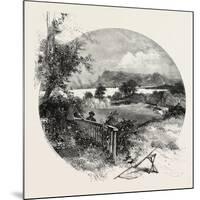 Quebec, View from the Old Manor House at Beauport, Canada, Nineteenth Century-null-Mounted Giclee Print