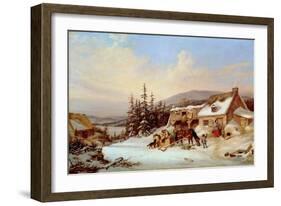 Quebec-Cornelius Krieghoff-Framed Giclee Print