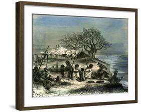 Quebrada D'Islay 1869-null-Framed Giclee Print