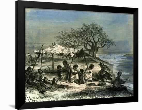 Quebrada D'Islay 1869-null-Framed Giclee Print