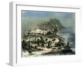 Quebrada D'Islay 1869-null-Framed Giclee Print