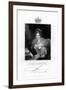 Queen Adelaide, the Queen Consort, 19th Century-H Cook-Framed Giclee Print