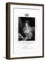 Queen Adelaide, the Queen Consort, 19th Century-H Cook-Framed Giclee Print