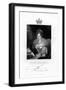 Queen Adelaide, the Queen Consort, 19th Century-H Cook-Framed Giclee Print