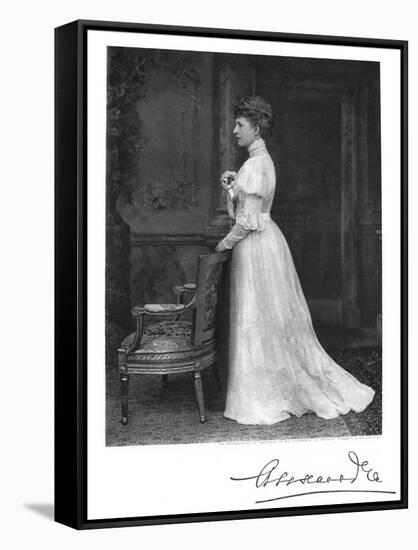 Queen Alexandra (1844-192), Queen Consort of King Edward Vii, 1908-Downey-Framed Stretched Canvas