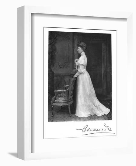 Queen Alexandra (1844-192), Queen Consort of King Edward Vii, 1908-Downey-Framed Giclee Print