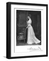 Queen Alexandra (1844-192), Queen Consort of King Edward Vii, 1908-Downey-Framed Giclee Print