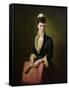 Queen Alexandra, 1885 oil on board-Norwegian School-Framed Stretched Canvas