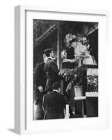 Queen Alexandra Handing a Special Cup to Dorando to Commemorate His Great Effort to Win the…-Thomas E. & Horace Grant-Framed Photographic Print