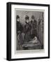 Queen Alexandra Launching the New Battleship HMS Queen-Sydney Prior Hall-Framed Giclee Print