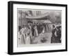 Queen Alexandra's First Public Act-Amedee Forestier-Framed Giclee Print