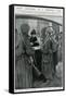 Queen Alexandra Serving at London Bridge Buffet, WW1-W. Hatherell-Framed Stretched Canvas