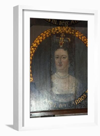 Queen Anne (1665-1714) at Chichester Cathedral, Sussex, 20th century-CM Dixon-Framed Giclee Print