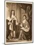 Queen Anne and Prince George of Denmark, Pub. 1902-Charles Boit-Mounted Giclee Print
