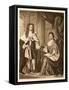 Queen Anne and Prince George of Denmark, Pub. 1902-Charles Boit-Framed Stretched Canvas