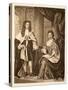 Queen Anne and Prince George of Denmark, Pub. 1902-Charles Boit-Stretched Canvas