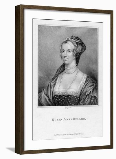 Queen Anne Bullen, 1806-Bocquet-Framed Giclee Print