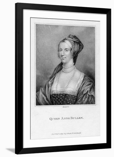 Queen Anne Bullen, 1806-Bocquet-Framed Giclee Print