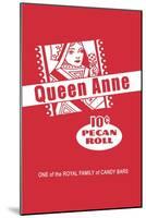 Queen Anne Pecan Roll-null-Mounted Art Print