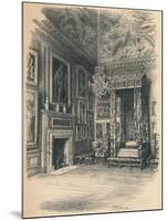 Queen Annes Bedchamber, Hampton Court Palace, 1902-Thomas Robert Way-Mounted Giclee Print
