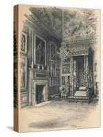 Queen Annes Bedchamber, Hampton Court Palace, 1902-Thomas Robert Way-Stretched Canvas