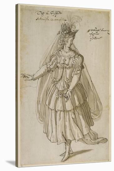 Queen Artemisia, C.1609-Inigo Jones-Stretched Canvas