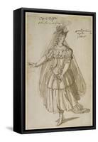 Queen Artemisia, C.1609-Inigo Jones-Framed Stretched Canvas