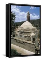 Queen Arwa Mosque, 11th Century, Jibla, Ibb Governorate, Yemen-null-Framed Stretched Canvas