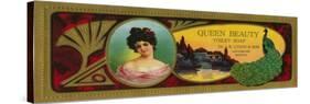 Queen Beauty Soap Label - Logansport, IN-Lantern Press-Stretched Canvas