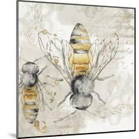 Queen Bee I-Eva Watts-Mounted Art Print