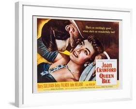 Queen Bee, Joan Crawford, Barry Sullivan, 1955-null-Framed Art Print