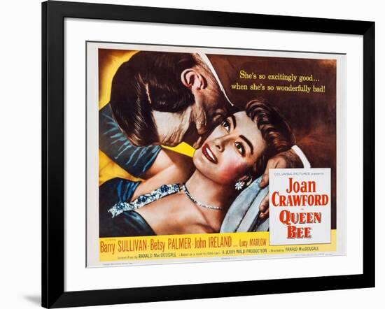 Queen Bee, Joan Crawford, Barry Sullivan, 1955-null-Framed Art Print