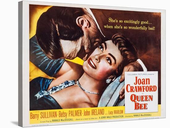 Queen Bee, Joan Crawford, Barry Sullivan, 1955-null-Stretched Canvas