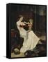 Queen Blanche of Namur-Albert Gustaf Aristides Edelfelt-Framed Stretched Canvas