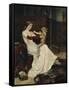 Queen Blanche of Namur-Albert Gustaf Aristides Edelfelt-Framed Stretched Canvas