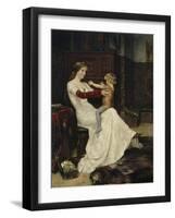 Queen Blanche of Namur-Albert Gustaf Aristides Edelfelt-Framed Giclee Print
