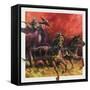 Queen Boadicea-Andrew Howat-Framed Stretched Canvas