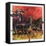 Queen Boadicea-Andrew Howat-Framed Stretched Canvas
