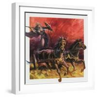 Queen Boadicea-Andrew Howat-Framed Giclee Print