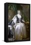 Queen Caroline, Born Caroline of Ansbach (1683-1737)-John Vanderbank-Framed Stretched Canvas