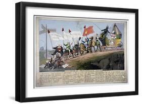 Queen Caroline's Procession-Theodore Lane-Framed Giclee Print