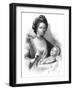 Queen Charlotte (1744-181) with the Future King George IV (1762-183), 19th Century-Henry Adlard-Framed Giclee Print