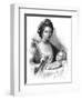 Queen Charlotte (1744-181) with the Future King George IV (1762-183), 19th Century-Henry Adlard-Framed Giclee Print