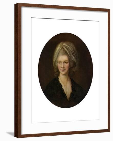 Queen Charlotte, 18th Century-Thomas Gainsborough-Framed Giclee Print